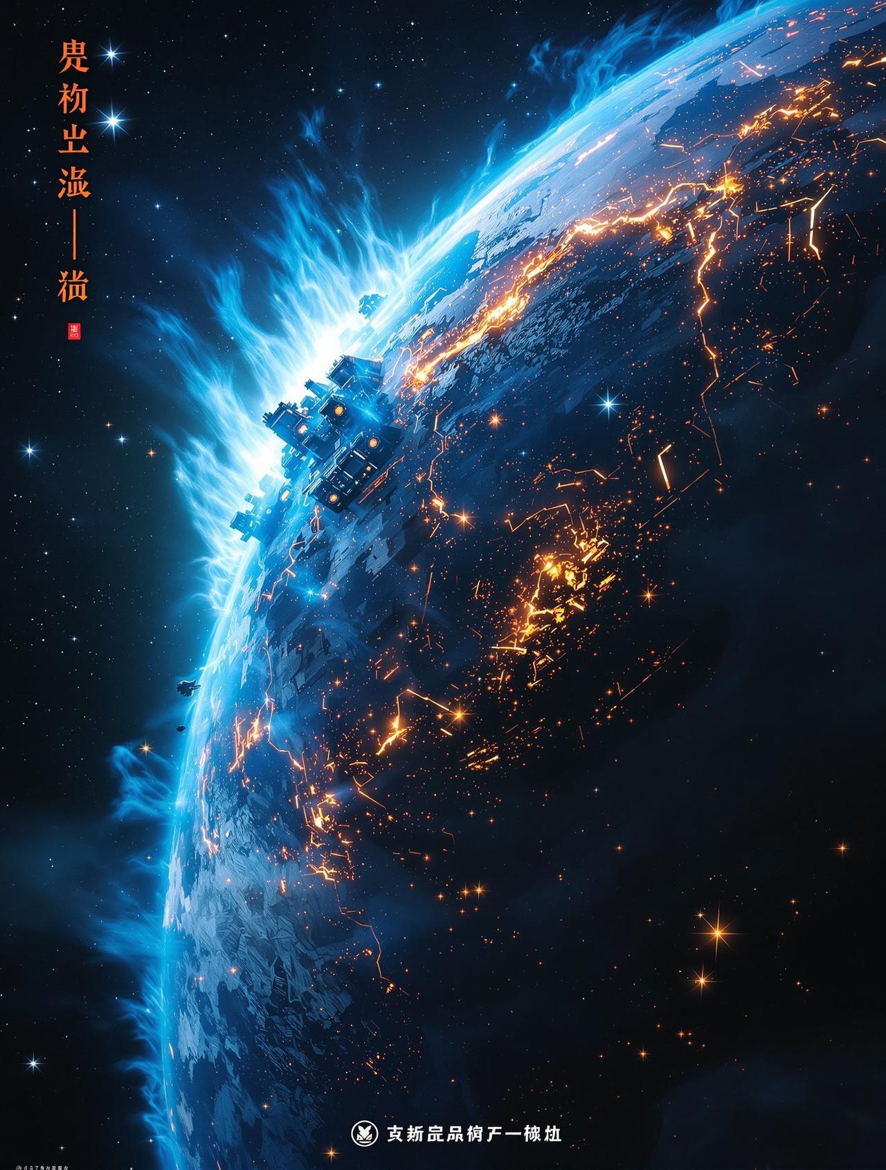 柠萌影视作品《星际征途》海报